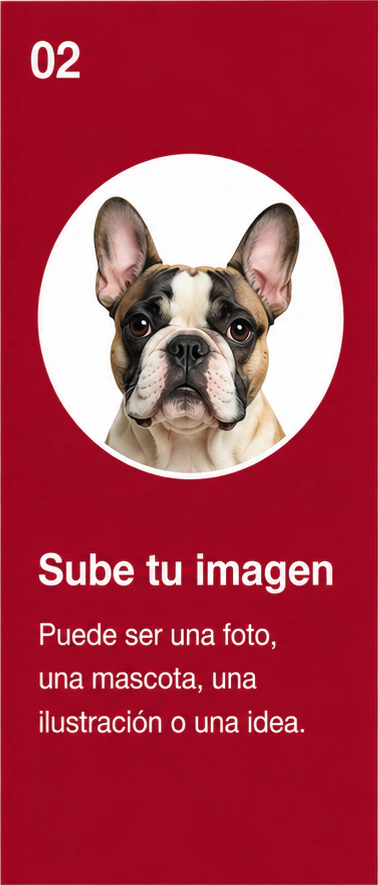Paso 2: sube la imagen que quieres personalizar